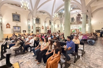 Foto - Paróquia Nossa Senhora de Nazaré celebra Santa Missa no 1º Dia Votivo rumo aos 350 anos do município
