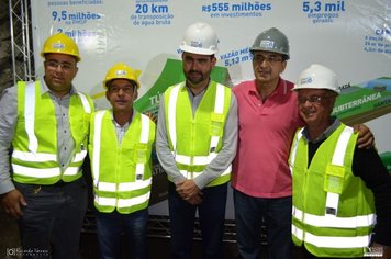 Foto - Prefeito de Nazaré Paulista recebe visita do Governador Geraldo Alckmin e cobra melhorias