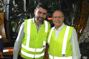 Foto - Prefeito de Nazaré Paulista recebe visita do Governador Geraldo Alckmin e cobra melhorias