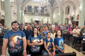 Foto - Paróquia Nossa Senhora de Nazaré celebra Santa Missa no 1º Dia Votivo rumo aos 350 anos do município