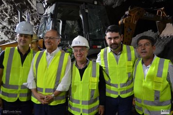 Foto - Prefeito de Nazaré Paulista recebe visita do Governador Geraldo Alckmin e cobra melhorias