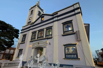 Foto - Paróquia Nossa Senhora de Nazaré celebra Santa Missa no 1º Dia Votivo rumo aos 350 anos do município