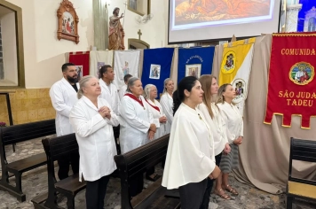 Foto - Paróquia Nossa Senhora de Nazaré celebra Santa Missa no 1º Dia Votivo rumo aos 350 anos do município