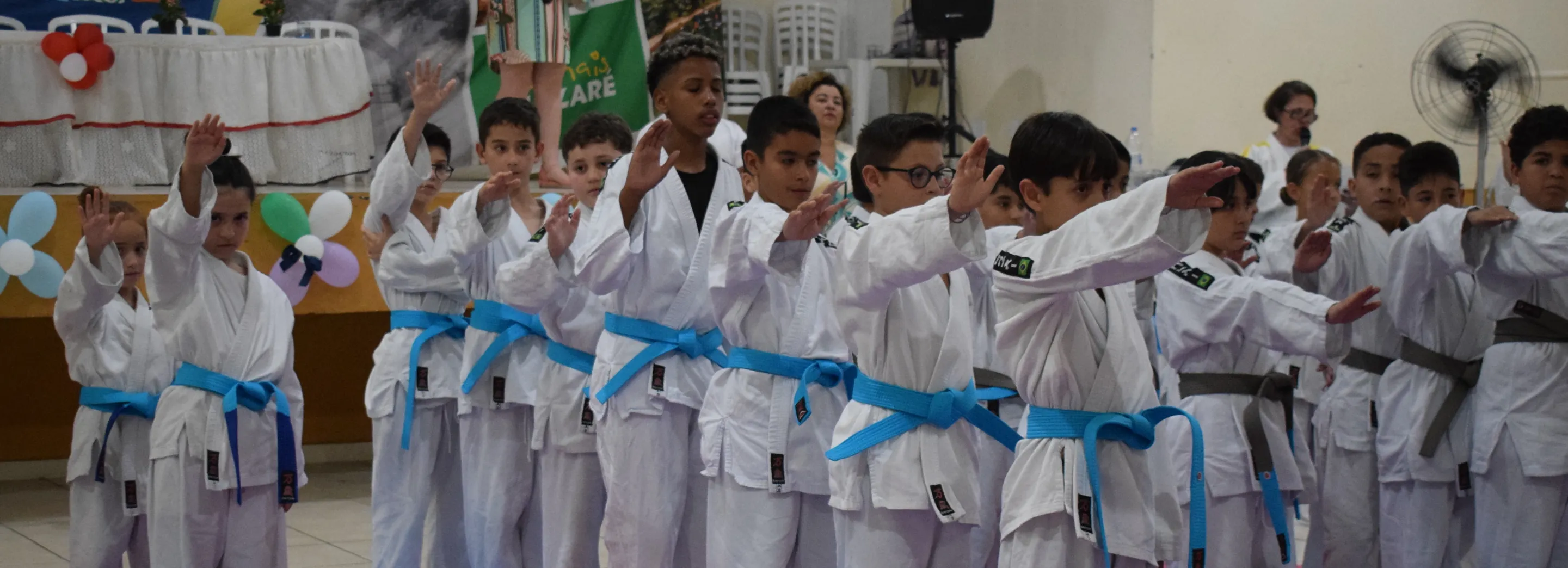 Prefeitura de Nazaré Paulista realiza cerimônia de graduação de judô para alunos da EMEF Prof. Faustino Penalva