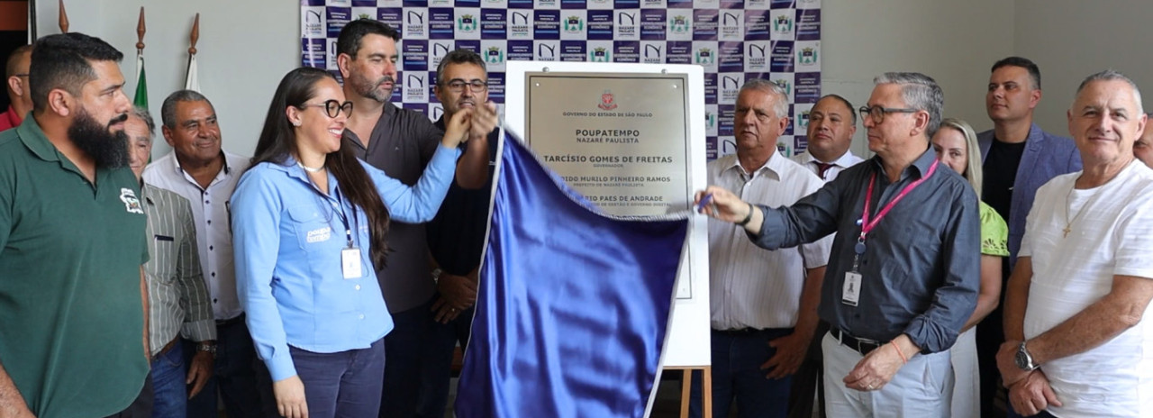 Unidade Poupatempo é oficialmente inaugurado em Nazaré Paulista