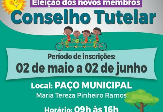 CMDCA abre inscrições para eleição do Conselho Tutelar 