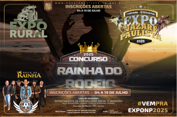 Estão abertas as inscrições para o Baile de Escolha da Corte da Expo Nazaré Paulista 2025!