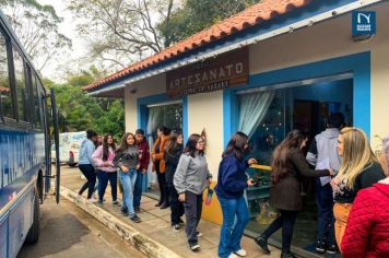 Turismo: Alunos e Professores da Escola Estadual Fábio Hacl Pínola visitam o Portal de Nazaré Paulista