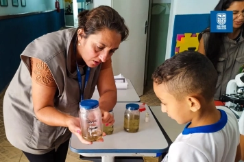 Prefeitura de Nazaré Paulista realiza ação educativa sobre dengue na Escola Faustino Penalva