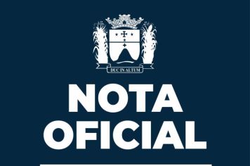 Nota Oficial