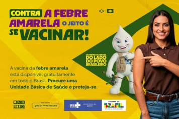 Prefeitura de Nazaré Paulista reforça importância da vacinação contra a febre amarela