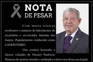 Nota de Pesar