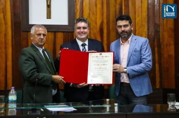 Prefeito Murilo Pinheiro participa de entrega de Título de Cidadão Nazareano para Fábio Stradiotte Ramos – “Fábio Ramos”