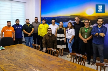 PREFEITURA SE REÚNE COM CONCESSIONÁRIA ELEKTRO-NEOENERGIA E PROVEDORES DE INTERNET