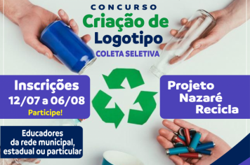 1º Concurso cultural para criação de Logotipo do Projeto Nazaré Recicla 