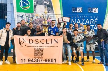 Supercopa: Campeonato Municipal de Futsal de chega ao fim com grandes finais e premiações em Nazaré Paulista