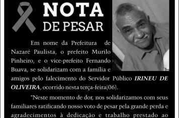 Nota de Pesar