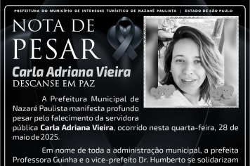 Nota de Pesar 