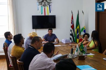 Prefeito  promove mais uma reunião administrativa com sua equipe de governo em Nazaré Paulista