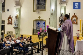 Paróquia Nossa Senhora de Nazaré celebra Santa Missa no 1º Dia Votivo rumo aos 350 anos do município