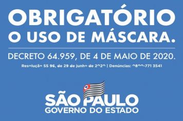 Governo Estadual exige placas de aviso sobre máscara em estabelecimentos