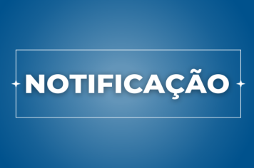 Notificação