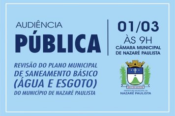 AUDIÊNCIA PÚBLICA - 01/03/2019 ÀS 9H