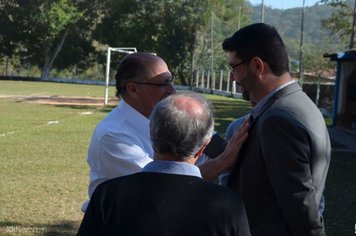 Prefeito de Nazaré Paulista recebe visita do Governador Geraldo Alckmin e cobra melhorias