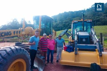 Prefeitura segue cronograma e está na fase final de manutenção das estradas dos bairros Ribeirão Acima e Santa Luzia