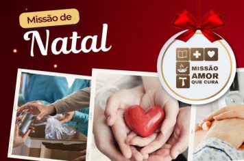 Missão amor que cura: Prefeitura recebe neste sábado (09/12) a Fraternidade São Francisco de Assis em evento solidário, missão de natal no jardim Monte Verde em Nazaré Paulista