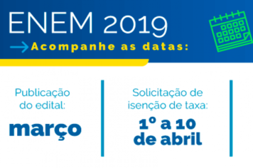 Participantes inscritos no Cadúnico têm direito à isenção do Enem 2019 (Até dia 10 de Abril de 2019)