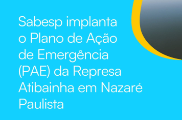 Atenção moradores dos bairros Área 10, Centro, Mascate, Mascatinho, Monte Verde, Tanque Preto, Vicente Nunes e Vila Galhardo, com o apoio da Prefeitura de Nazaré Paulista, está cadastrando as pessoas que moram próximas à represa Atibainha.