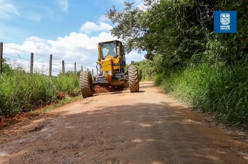 PREFEITURA REALIZA MANUTENÇÕES DE ESTRADAS NO BAIRRO TANQUE PRETO