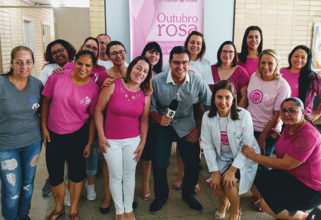 Prefeitura de Nazaré Paulista realiza Dia Rosa Saúde da campanha Outubro Rosa 