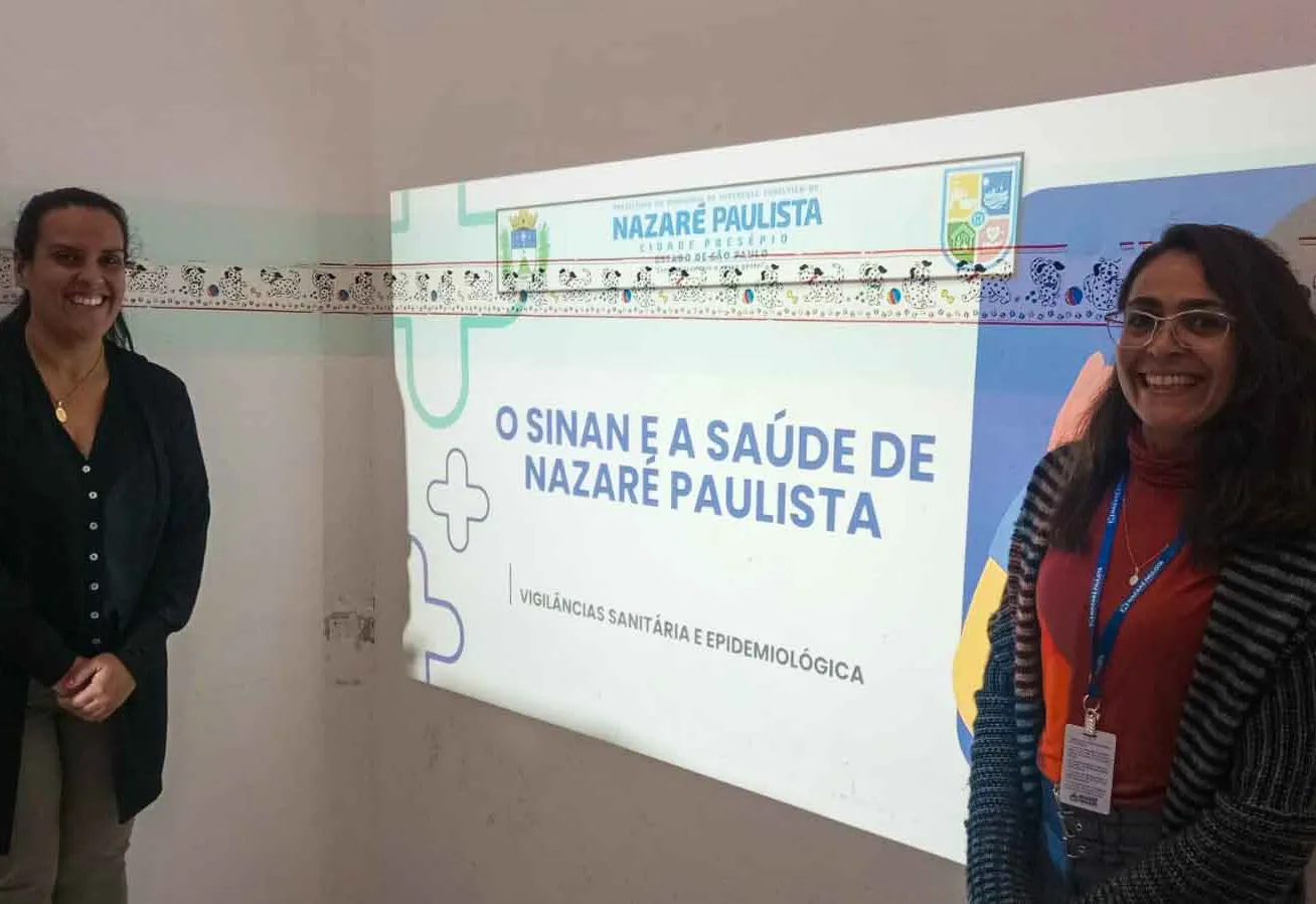 Prefeitura promove palestra sobre a importância do SINAN no monitoramento da saúde pública.