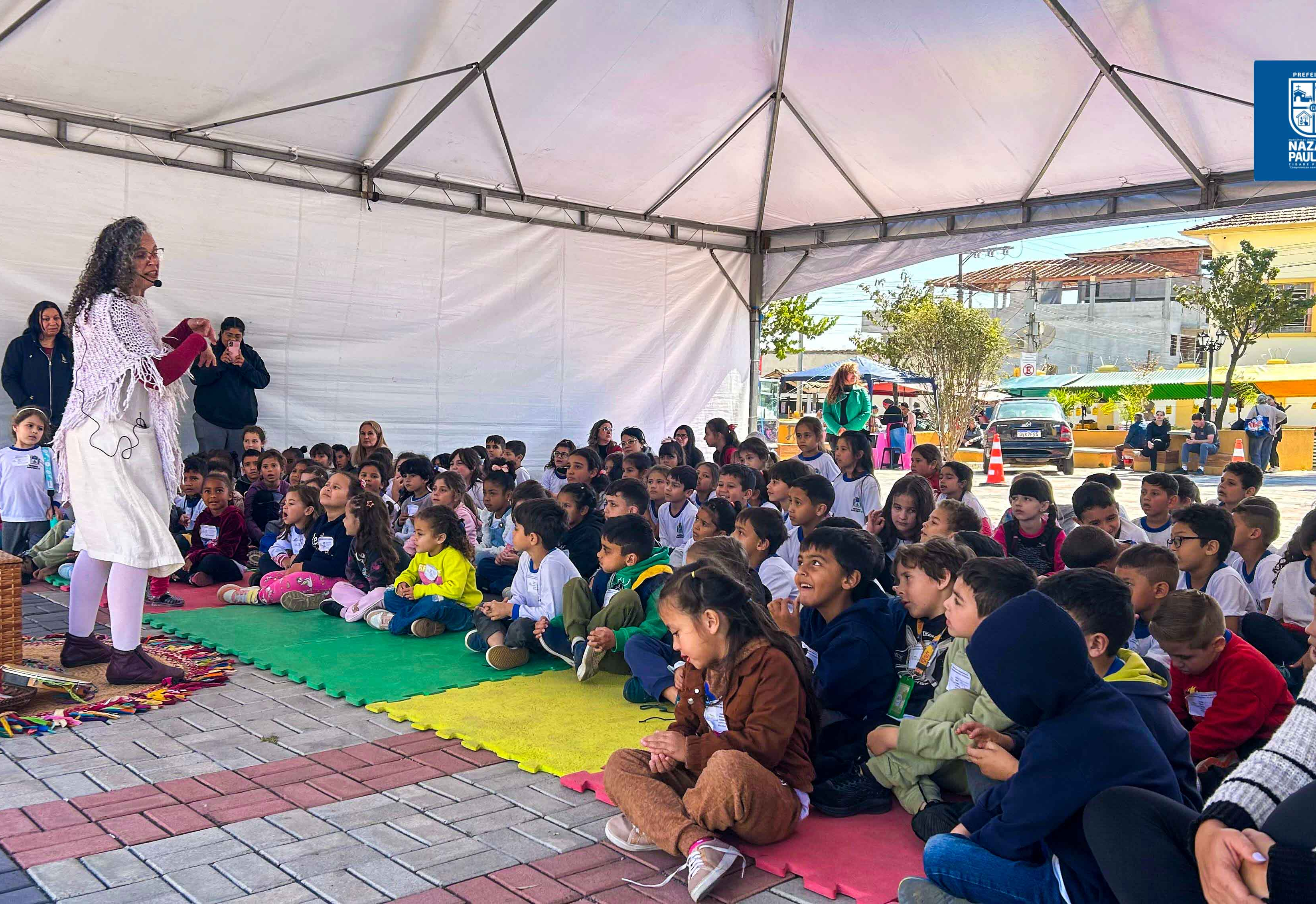 Prefeitura de Nazaré Paulista realiza a 1ª feira literária das infâncias