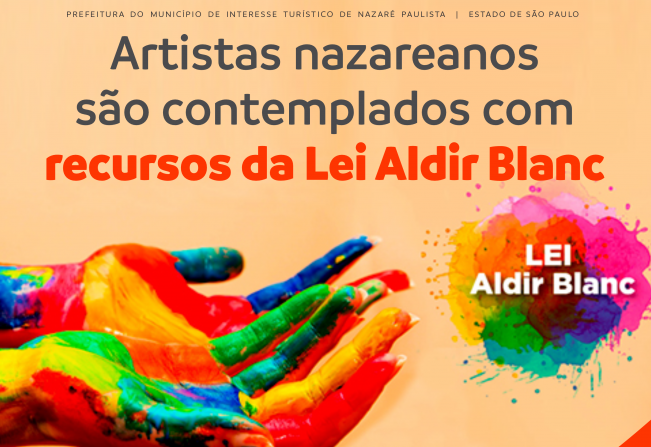 Prefeitura de Nazaré Paulista vai divulgar os vídeos de artistas nazareanos contemplados pela lei Aldir Blanc
