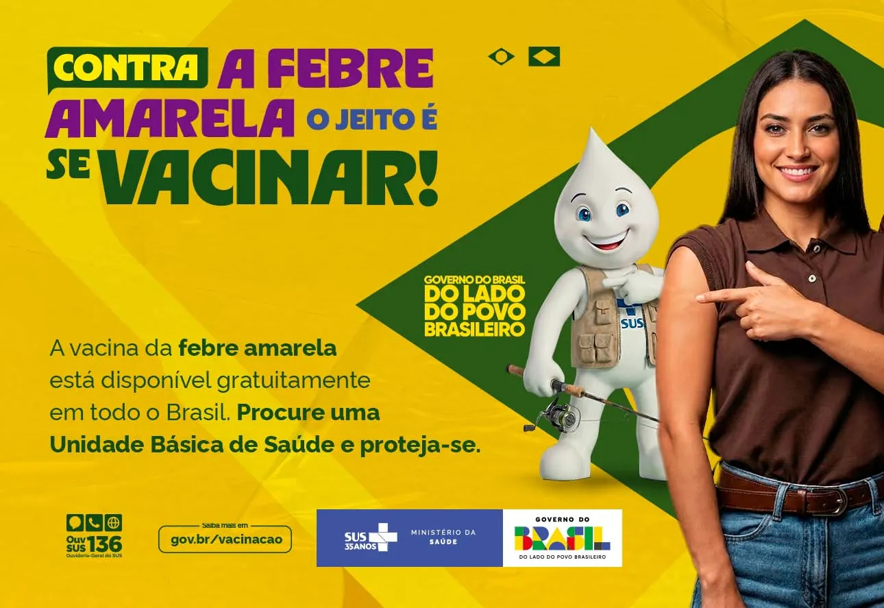 Prefeitura de Nazaré Paulista reforça importância da vacinação contra a febre amarela