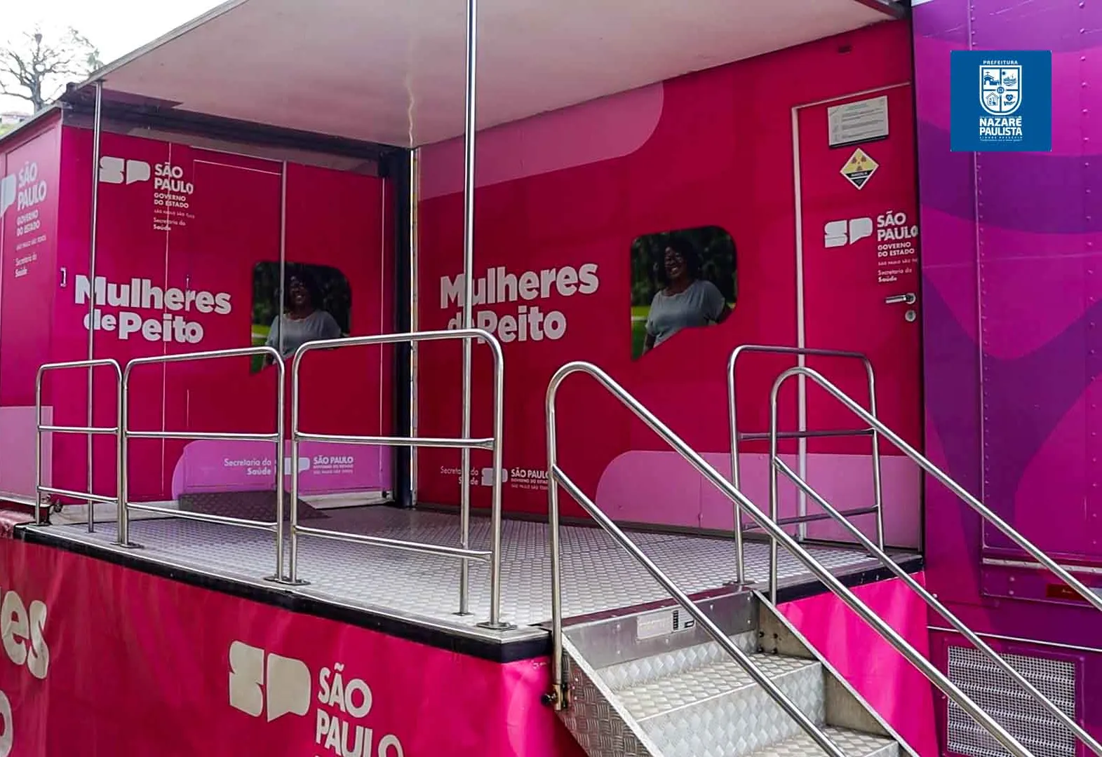 CARRETA DA MAMOGRAFIA INICIA OS ATENDIMENTOS COM EXAMES GRATUITOS PARA AS MULHERES