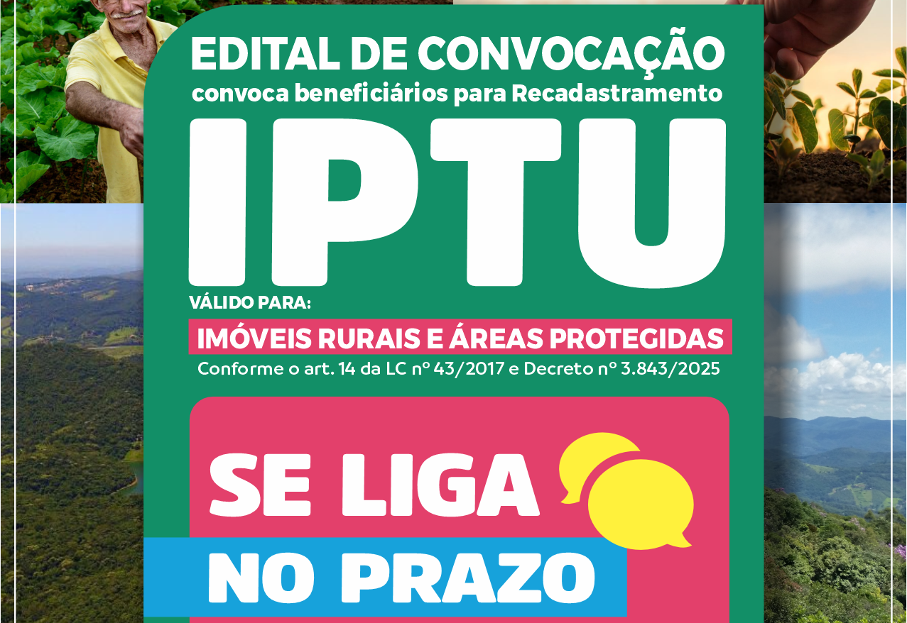 Prefeitura de Nazaré Paulista convoca beneficiários para Recadastramento de Isenção de IPTU 