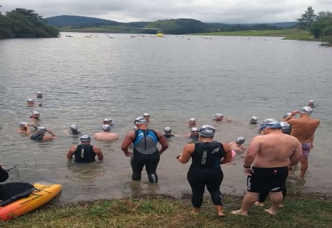 “Maratona Aquaman” - Nadadores prontos para Conquistar as Águas de Nazaré Paulista