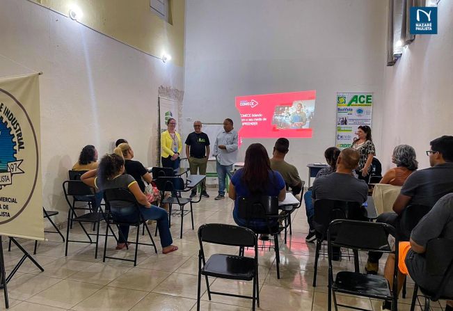 NAZARE PAULISTA REALIZOU CURSO GRATUITO 