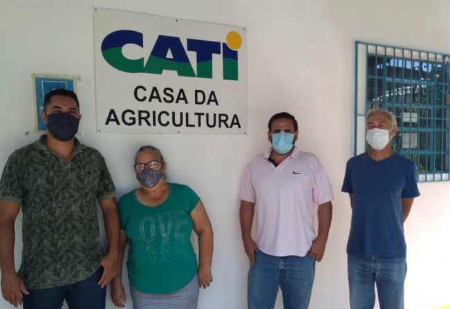 Diretoria de Administração realiza reunião com equipe da Casa de Agricultura de Nazaré Paulista