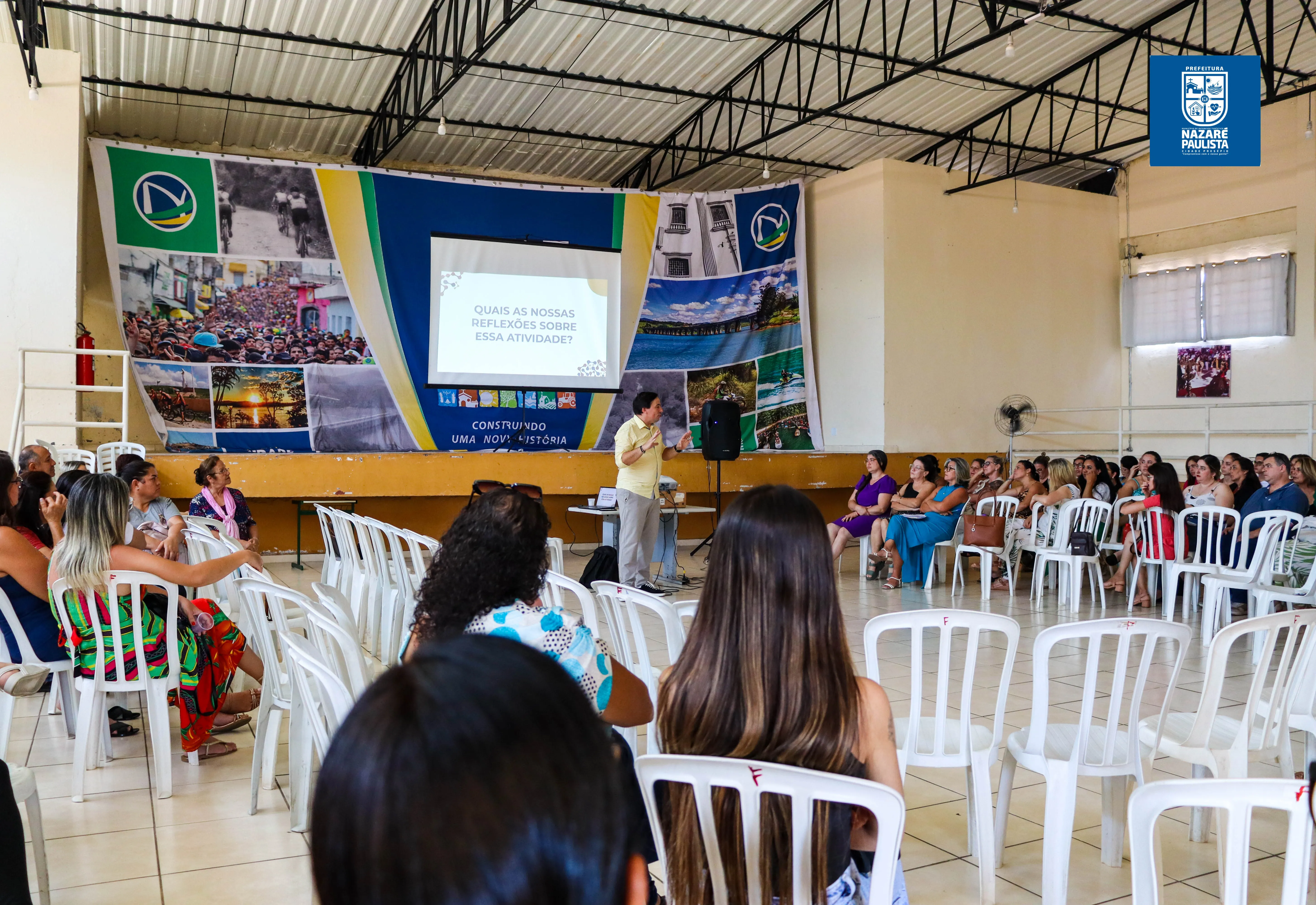 PREFEITURA DE NAZARÉ PAULISTA REALIZA FORMAÇÃO EM SAÚDE MENTAL PARA PROFISSIONAIS DA EDUCAÇÃO MUNICIPAL