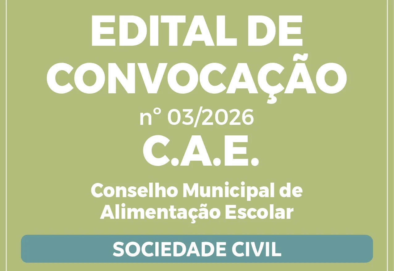 Atenção representatividade da sociedade civil 