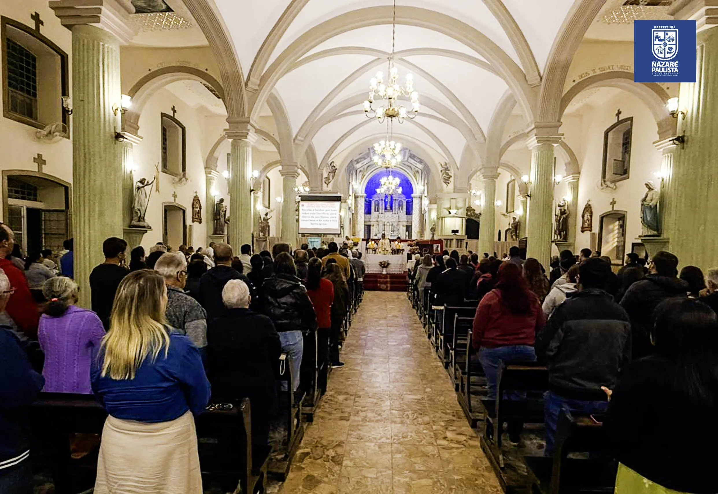 2ª Missa Votiva marca preparação para os 350 Anos de Nazaré Paulista