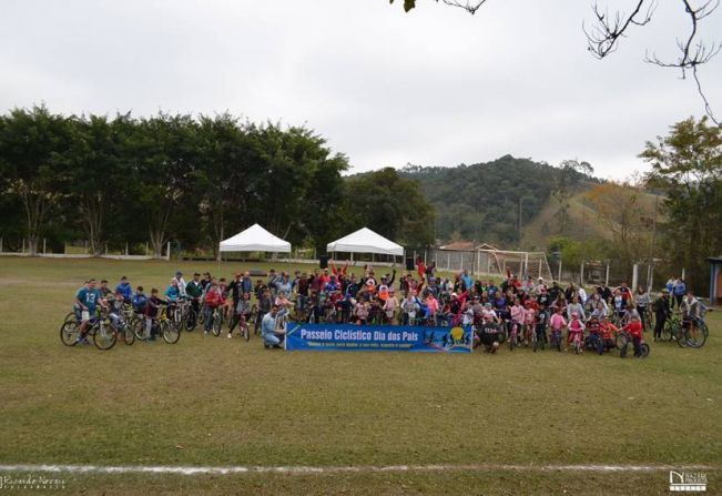 Passeio Ciclístico em homenagem ao Dia dos Pais é sucesso em Nazaré Paulista