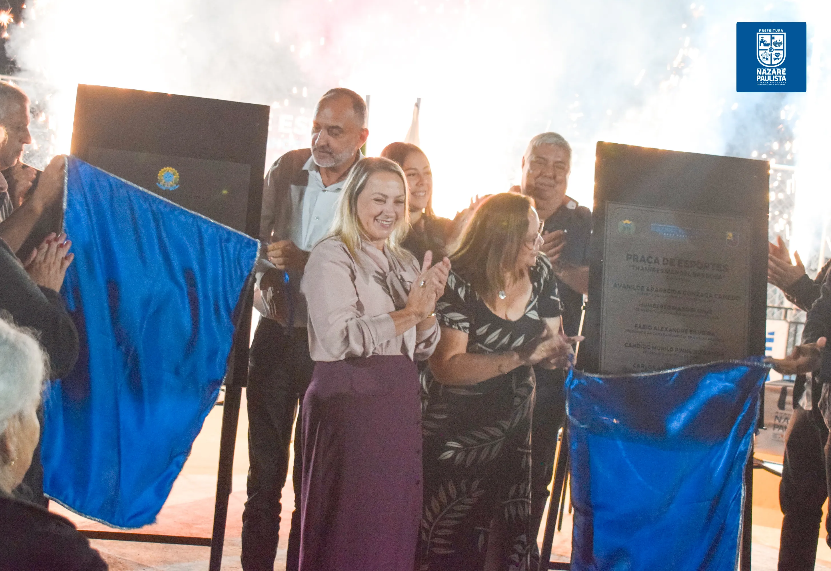 Prefeitura realiza inauguração da Praça de Esportes “Thamires Manoel Barbosa” no bairro Tanque Preto em Nazaré Paulista