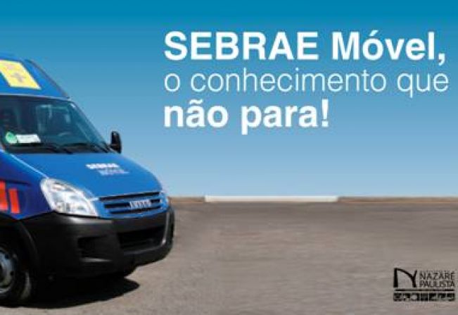 Sebrae Móvel em Nazaré Paulista nos dias 08 e 09 de junho de 2017 na praça Álvaro Guião