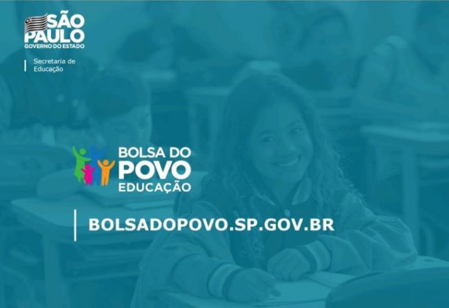 O governo do estado anunciou o início das inscrições para o programa bolsa do povo educação